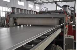 China Double Screw PVC Foam Board Machine , Decoration Board Making Machine supplier