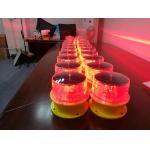 Solar Powered Led Marine Navigation Lights Photocell GPS Lantern Full Sealed Structure