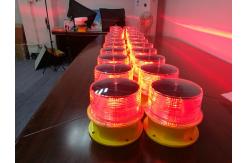 China Solar Powered Led Marine Navigation Lights Photocell GPS Lantern Full Sealed Structure supplier