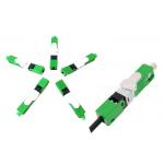 Unique ESC250D SC APC UPC Fiber Optic Cable Connectors High Efficiency