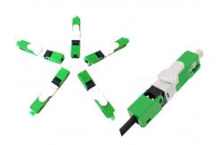China Unique ESC250D SC APC UPC Fiber Optic Cable Connectors High Efficiency supplier