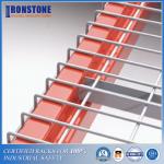 Welded Waterfall Galvanized Finishing Metal Wire Mesh Deck For Pallet Rack