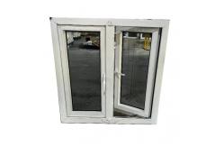 China Large Hurricane Impact PVC Glass Casement Windows Easy Installation Customizable supplier