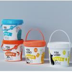 300ml-5L Plastic IML Container for Peanut Butter Shea Butter Food Sauces Packaging for sale