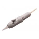 China Safety Tattoo Needle Cartridges Cool One Piece Threaded Needle Screw Thread for sale