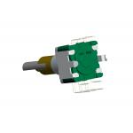 Dual Shaft Digital Incremental Encoder With Push Switch 0.5mm Travel EC11D22M-FF-15P for sale