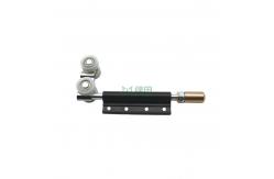 China Black Bi Fold Folding Gate Hinge Door Fixing Hardware Modern Style supplier