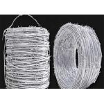 Impact Resistant PVC Coated Galvanized Barbed Wire Mesh Fencing With Custom Lengths
