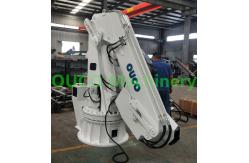 China 10m CCS Folding Boom 1t Compact Pedestal Jib Crane supplier