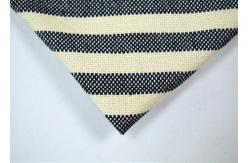 China Anti - Static harmless black and white striped fabric Tear - Resistant supplier