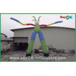 Inflatable Wacky Waving Tube Man Custom Inflatable Advertising Air Dancer / Wave Man With Two Legs for sale