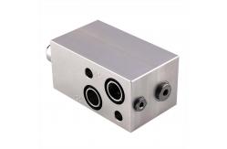 China Integrated Hydraulic Manifold Valves Hydraulic Reversing Valve Aluminum CNC Machining supplier