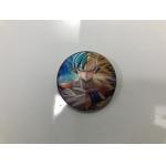 5.8*5.8cm PET 3D Lenticular Anime Button Badge For Bag