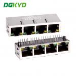 Four In One RJ45 Connector, 100Mbps Integrated Filter With Light Strip And Shielding Shell DGKYD114B002DB2A1D3 for sale