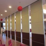 Sound Proof Operable Folding Partition Walls for Ballroom / Hotel 85 mm Thickness for sale