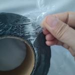 China Flexible Adhesive Backed Good Isolation Modern HDPE surface Butyl Sealant Rubber Tape factory