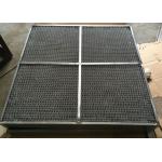 1000mm * 1000mm Air Inlet Filter Mesh Pad With Screen Grids And Plate Edge for sale