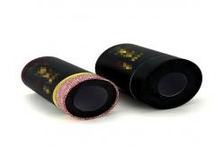 China Cardboard Paper Tube With The Window In The Lid supplier