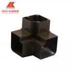 1/2 6061 CNC Aluminum Profile Tri Angle 3 Way Corner Elbow for sale