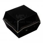 Fast Food Paper Burger Boxes Packaging Matt Lamination Kraft paper for sale