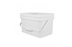 China Square Plastic Bucket for Toys Handle Included and Food Grade Certified supplier