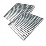 Black Hot Dip Galvanized Grating Industrial Serrated Galvanized Grating 25x3 for sale