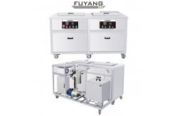 China 1800W 135Liter Stainless Steel SUS304 Engine Ultrasonic Cleaner Industrial Ultrasonic Cleaning Machine supplier