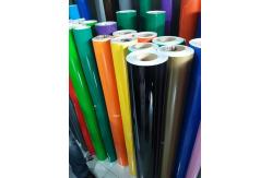 China Glossy Matte 1.06x50m Coloured Vinyl Rolls with 120gsm Release paper supplier
