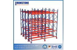 China Q355 Steel Double Deep Pallet Rack With Doubled Storage Density supplier