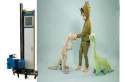 China Foldable Rail Surface Automatic Tracing 1.5m Uv Wall Printer supplier