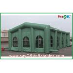 Customized Large Inflatable Camping Tent , Oxford cloth / pvc tarpaulin Cube Tent