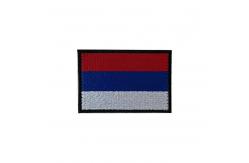 China Miliatry Uniform Clothing Embroidered Patches Customized National Flag】、 supplier