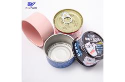 China Resuable 80g Weed Packaging Tin Can Printing supplier