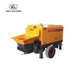 80m3/h small diesel Trailer Mounted Concrete Pump for sale for sale
