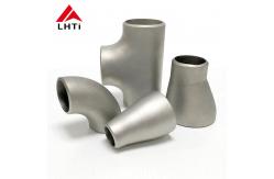 China Gr2 Gr7 Gr12 Titanium Elbow 90 Degree For Pipe Fitting Connetion supplier