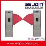 900mm Width Electronic Flap Barrier Gate / Pedestrian Automatic Systems Turnstiles