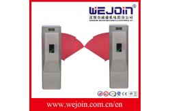 China 900mm Width Electronic Flap Barrier Gate / Pedestrian Automatic Systems Turnstiles supplier