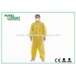 Sanitary Non Irritating 22gsm Disposable SMS Coverall for sale