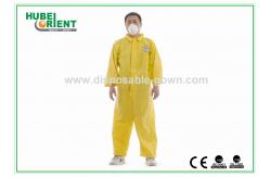 China Sanitary Non Irritating 22gsm Disposable SMS Coverall supplier