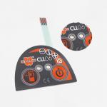 OEM ODM Tactile Membrane Switch , Electronic LED Membrane Keypad Irregular Shape