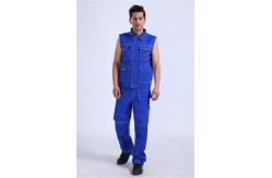 China 65% Polyester Summer Work Vest , 300g Multi Pocket Work Vest supplier