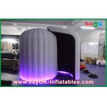 Inflatable Photo Booth Rental Strong Oxford Cloth Photobooth , Large Inflatable Photo Booth With LED Light for sale