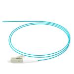 OM3 Multimode 0.9mm LC Connector Fiber Optical Pigtail IEC Grade B Standard for sale
