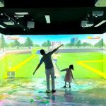 Interactive Hologram Wall 3D Holographic Projector For Hotel Decoration for sale