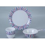 FDA Approved 16pc Melamine Dinnerware Set For Indoor