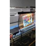 55'' 30'' Self Emission Capacitive Touch Display PCAP Table Stand Transparent OLED Signage