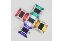 China 250g Solar LED Road Stud with Selectable Flash or Steady Mode supplier