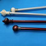 Adjustable 6.7 Metre 0.3mm Side Wall Mount Curtain Rod for sale
