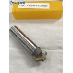 Carbide Welding Straight Shank Inch End Mill / Tooth Slot Milling Cutter for sale