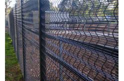 China 358 Anti - Climb High Security Welded Wire Mesh Fence Galvanized And Powder Coating supplier